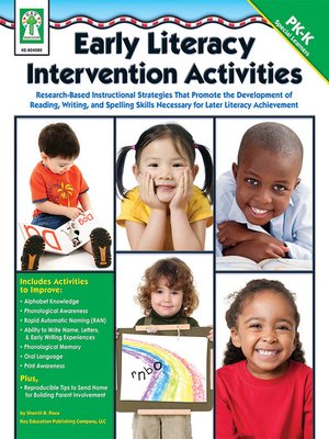 cover image of Early Literacy Intervention Activities